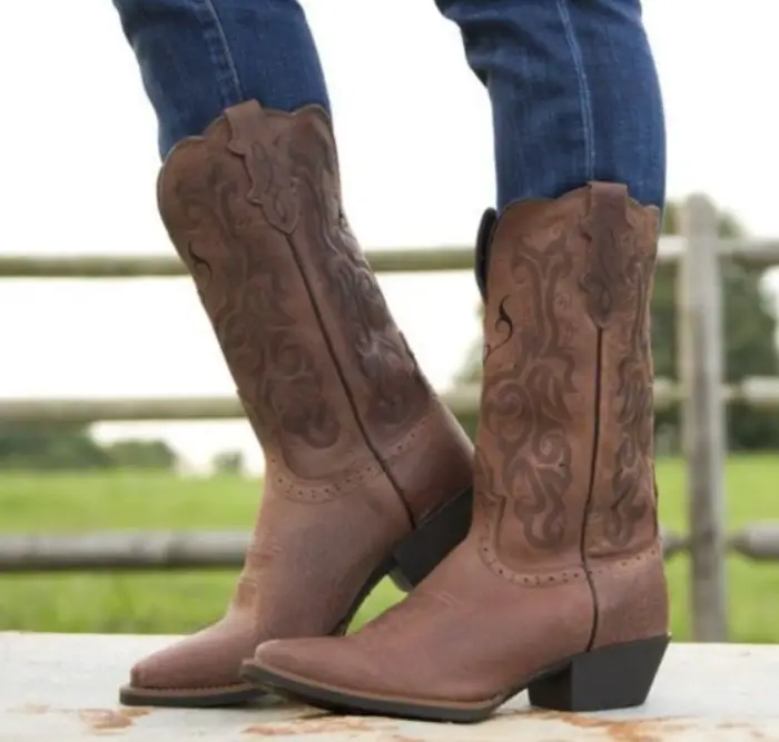 Justin cowgirl boots