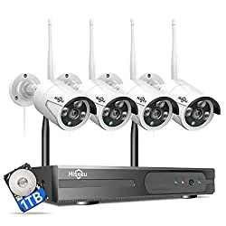 Best Wireless Farm Security Cameras: Hiseeu WNKIT-4HB612-1T